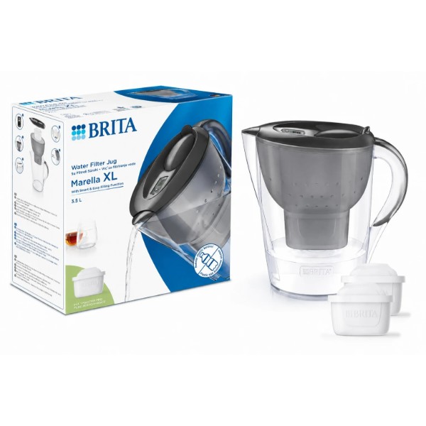 Фото - Фільтр-глечик Brita Marella XL MXpro графіт (1052724)